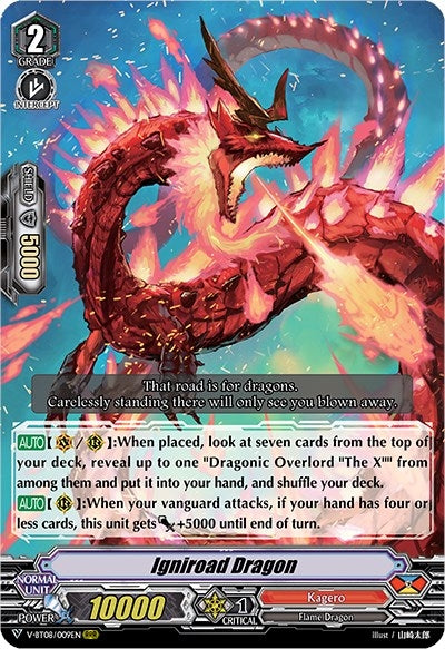 Image for Igniroad Dragon (V-BT08: Silverdust Blaze) (V-BT08/009EN RRR) - Cardfight Vanguard