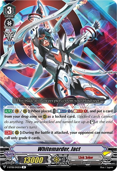 Image for Whitemarder, Jact (V-BT08: Silverdust Blaze) (V-BT08/042EN R) - Cardfight Vanguard