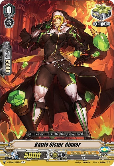 Image for Battle Sister, Ginger (V-BT08: Silverdust Blaze) (V-BT08/055EN C) - Cardfight Vanguard