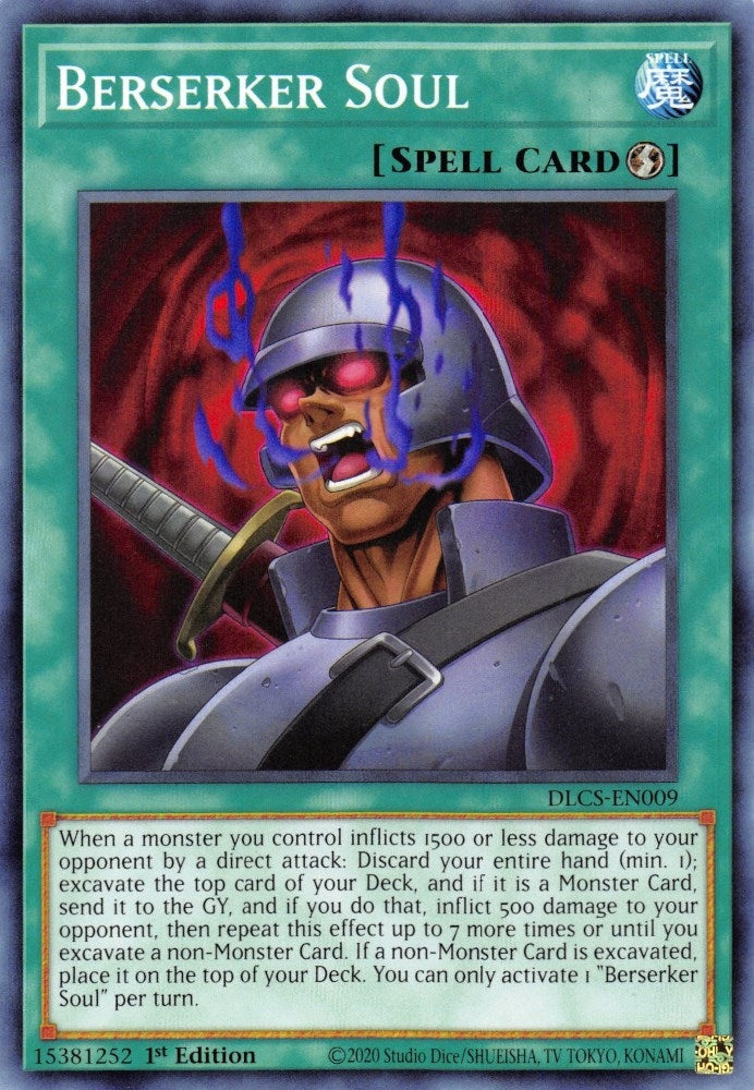 Image for Berserker Soul (Dragons of Legend: The Complete Series) (DLCS-EN009) - YuGiOh