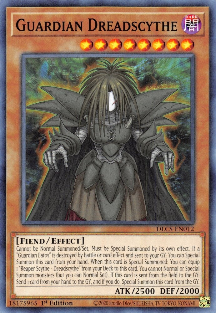 Image for Guardian Dreadscythe (Dragons of Legend: The Complete Series) (DLCS-EN012) - YuGiOh