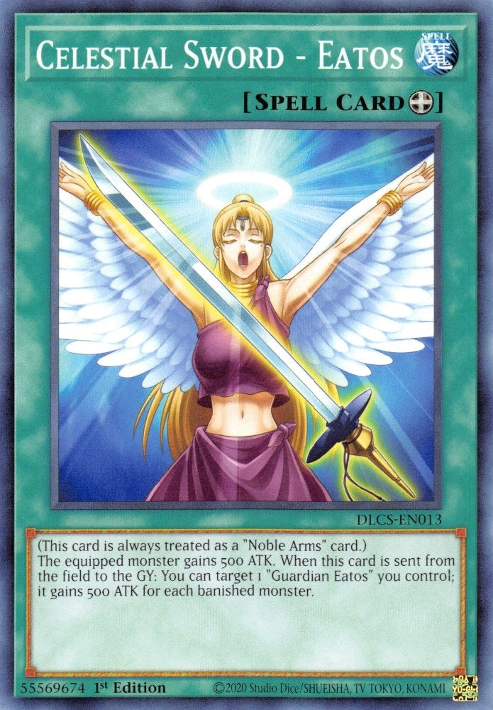 Image for Celestial Sword - Eatos (Dragons of Legend: The Complete Series) (DLCS-EN013) - YuGiOh