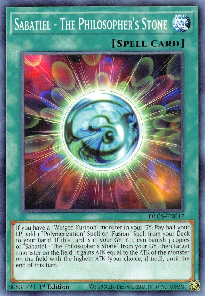 Image for Sabatiel - The Philosopher's Stone (Dragons of Legend: The Complete Series) (DLCS-EN017) - YuGiOh