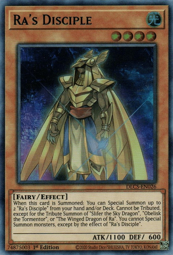 Image for Ra's Disciple (Dragons of Legend: The Complete Series) (DLCS-EN026) - YuGiOh