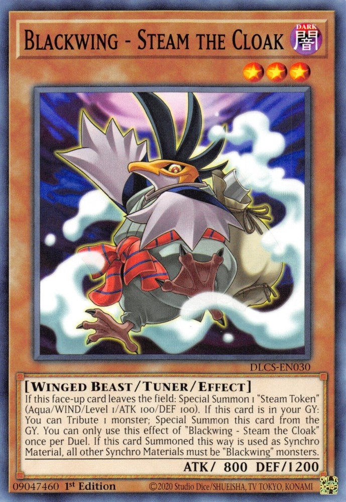 Image for Blackwing - Steam the Cloak (Dragons of Legend: The Complete Series) (DLCS-EN030) - YuGiOh