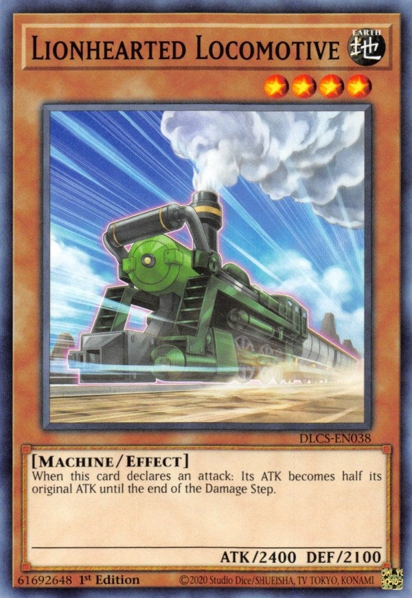 Image for Lionhearted Locomotive (Dragons of Legend: The Complete Series) (DLCS-EN038) - YuGiOh