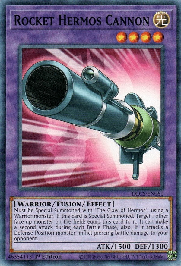 Image for Rocket Hermos Cannon (Dragons of Legend: The Complete Series) (DLCS-EN061) - YuGiOh