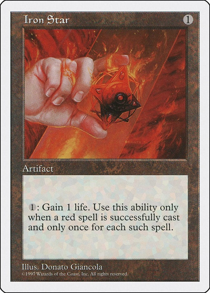 Image for Iron Star (Fifth Edition) - Magic: The Gathering