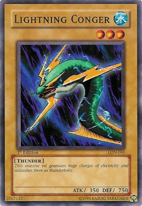 Image for Lightning Conger (Labyrinth of Nightmare) (LON-060) - YuGiOh