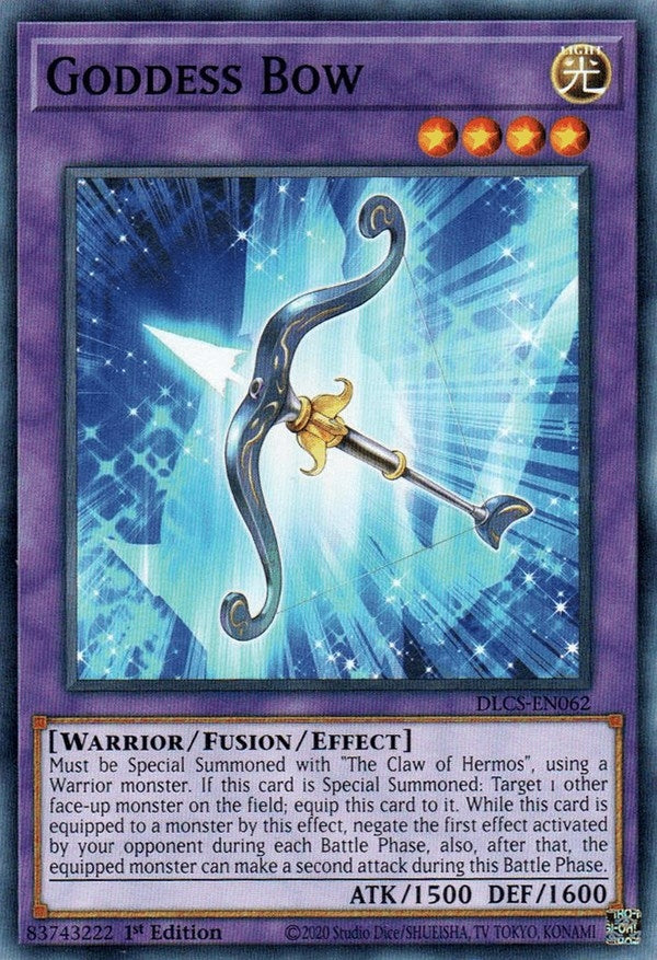 Image for Goddess Bow (Dragons of Legend: The Complete Series) (DLCS-EN062) - YuGiOh