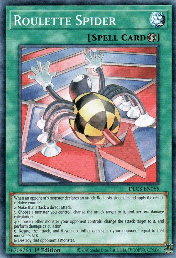 Image for Roulette Spider (Dragons of Legend: The Complete Series) (DLCS-EN065) - YuGiOh