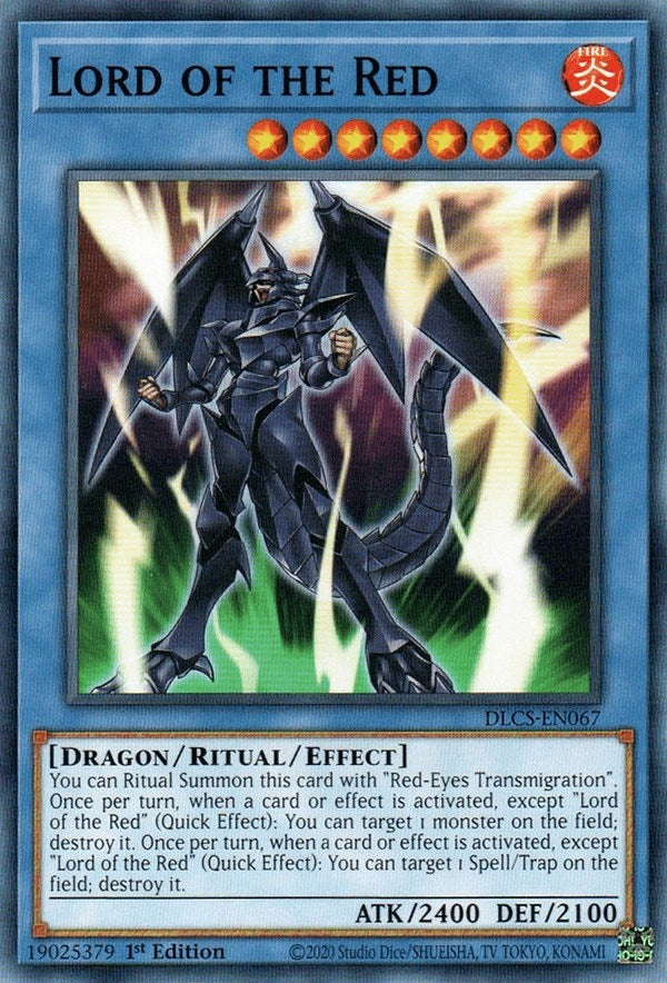 Image for Lord of the Red (Dragons of Legend: The Complete Series) (DLCS-EN067) - YuGiOh