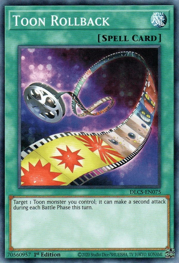 Image for Toon Rollback (Dragons of Legend: The Complete Series) (DLCS-EN075) - YuGiOh