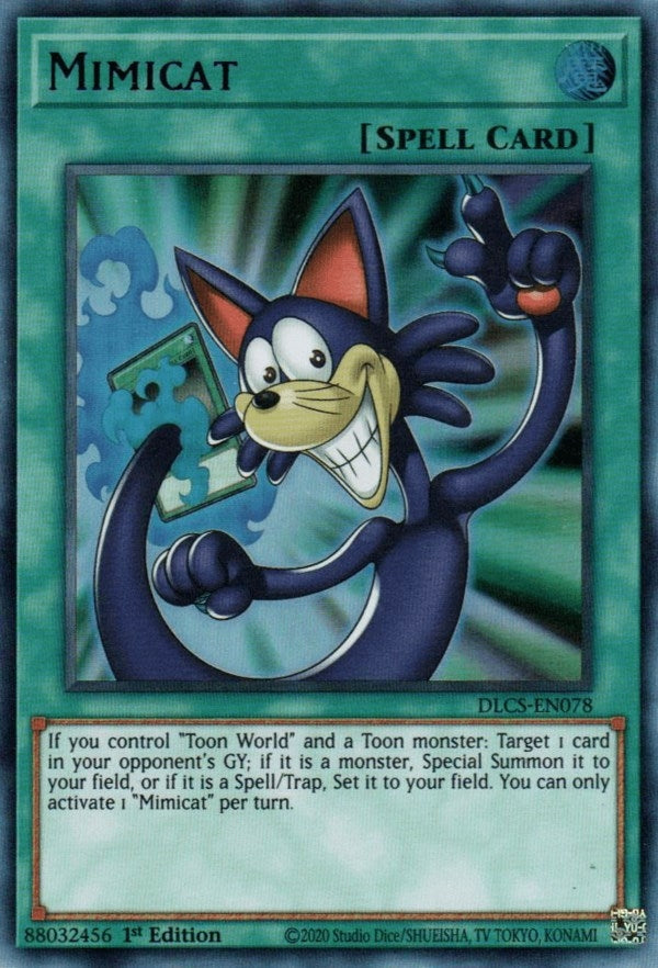 Image for Mimicat (Dragons of Legend: The Complete Series) (DLCS-EN078) - YuGiOh