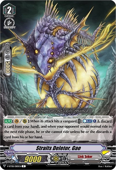 Image for Straits Deletor, Gae (V-BT08: Silverdust Blaze) (V-BT08/080EN C) - Cardfight Vanguard