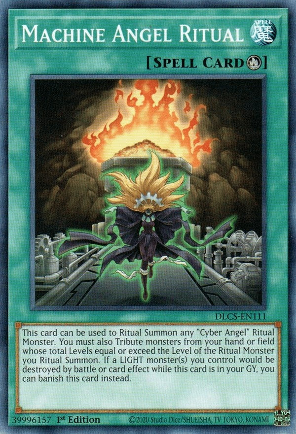 Image for Machine Angel Ritual (Dragons of Legend: The Complete Series) (DLCS-EN111) - YuGiOh