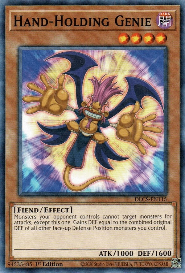 Image for Hand-Holding Genie (Dragons of Legend: The Complete Series) (DLCS-EN115) - YuGiOh