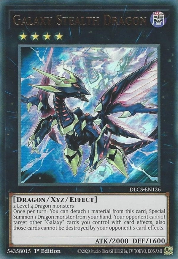 Image for Galaxy Stealth Dragon (Dragons of Legend: The Complete Series) (DLCS-EN126) - YuGiOh