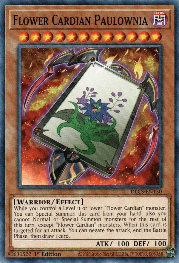 Image for Flower Cardian Paulownia (Dragons of Legend: The Complete Series) (DLCS-EN130) - YuGiOh