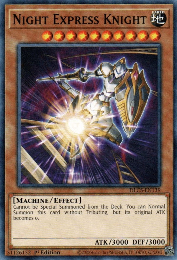 Image for Night Express Knight (Dragons of Legend: The Complete Series) (DLCS-EN139) - YuGiOh
