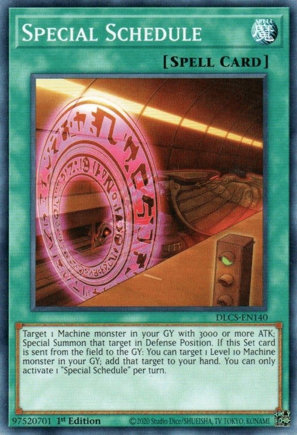 Image for Special Schedule (Dragons of Legend: The Complete Series) (DLCS-EN140) - YuGiOh