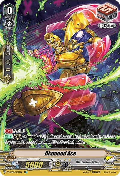 Image for Diamond Ace (SP) (V-BT08: Silverdust Blaze) (V-BT08/SP31EN SP) - Cardfight Vanguard