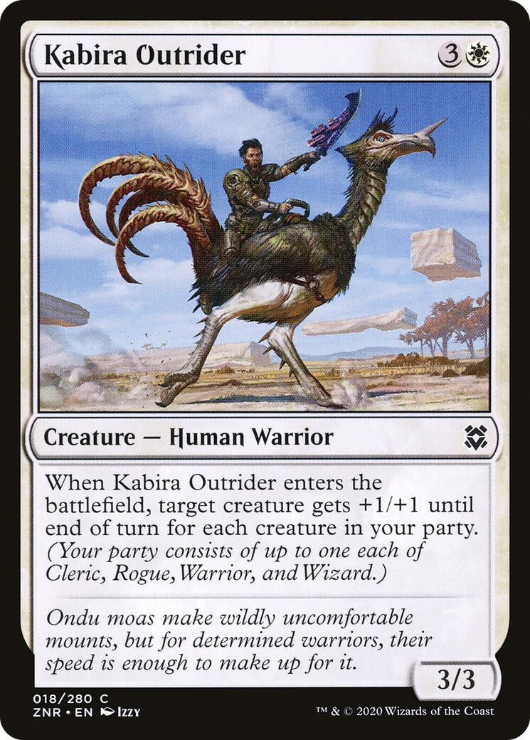 Image for Kabira Outrider (Zendikar Rising) (18) - Magic: The Gathering