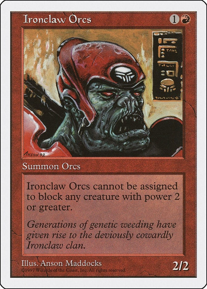 Image for Ironclaw Orcs (Fifth Edition) - Magic: The Gathering