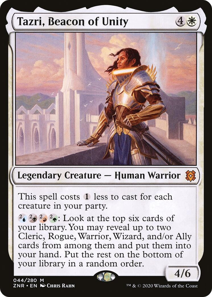 Image for Tazri, Beacon of Unity (Zendikar Rising) (44) - Magic: The Gathering