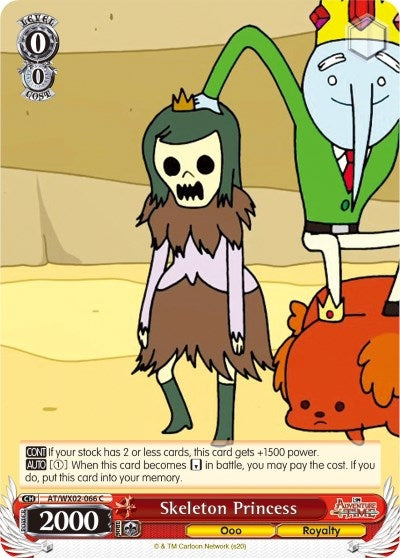 Image for Skeleton Princess (Adventure Time) (AT/WX02-066 C) - Weiss Schwarz