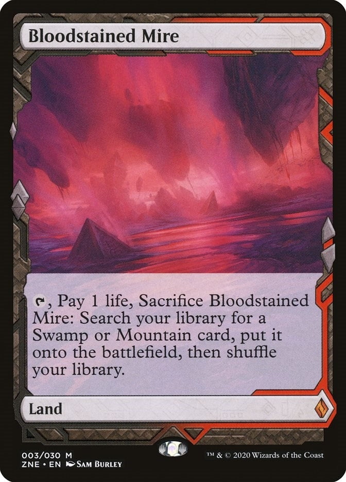 Image for Bloodstained Mire (Zendikar Rising Expeditions) (3) - Magic: The Gathering