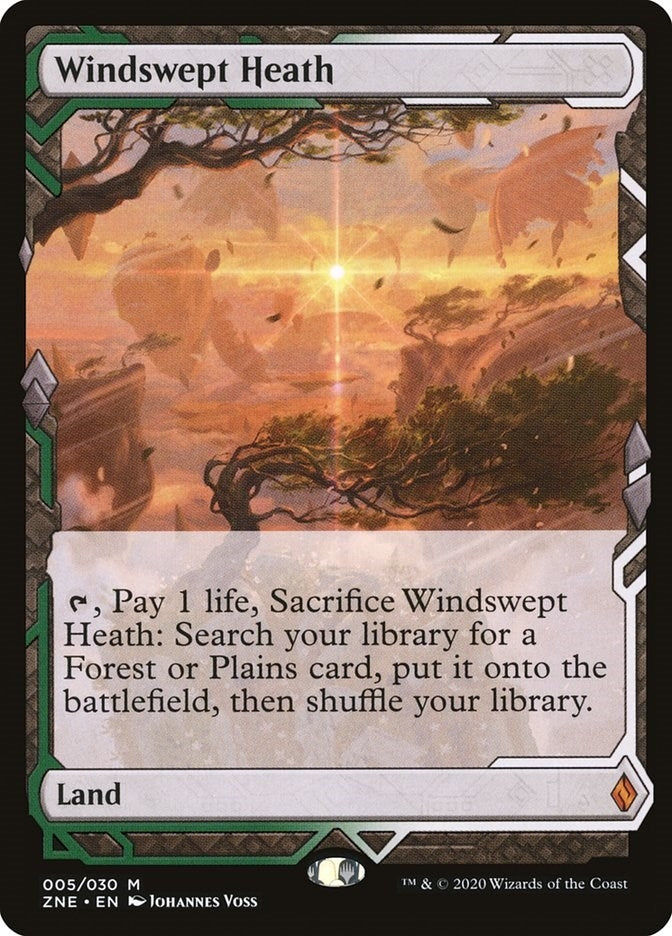 Image for Windswept Heath (Zendikar Rising Expeditions) (5) - Magic: The Gathering