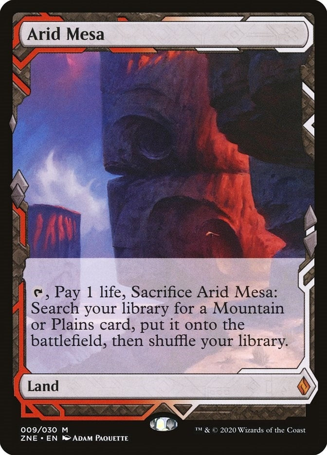 Image for Arid Mesa (Zendikar Rising Expeditions) (9) - Magic: The Gathering