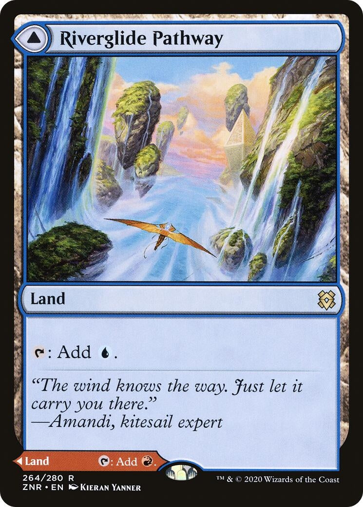 Image for Riverglide Pathway (Zendikar Rising) (264) - Magic: The Gathering