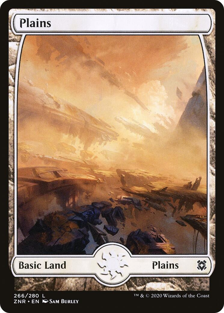 Image for Plains (266) - Full Art (Zendikar Rising) (266) - Magic: The Gathering
