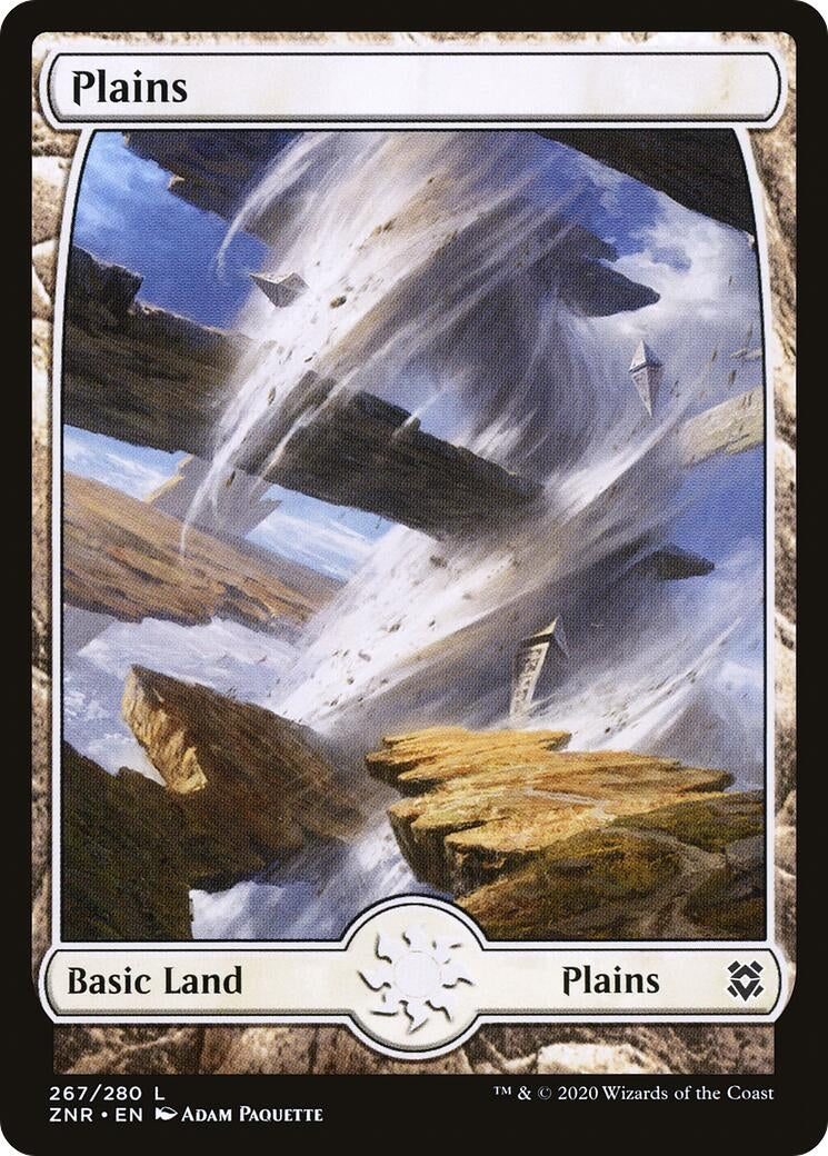 Image for Plains (267) - Full Art (Zendikar Rising) (267) - Magic: The Gathering