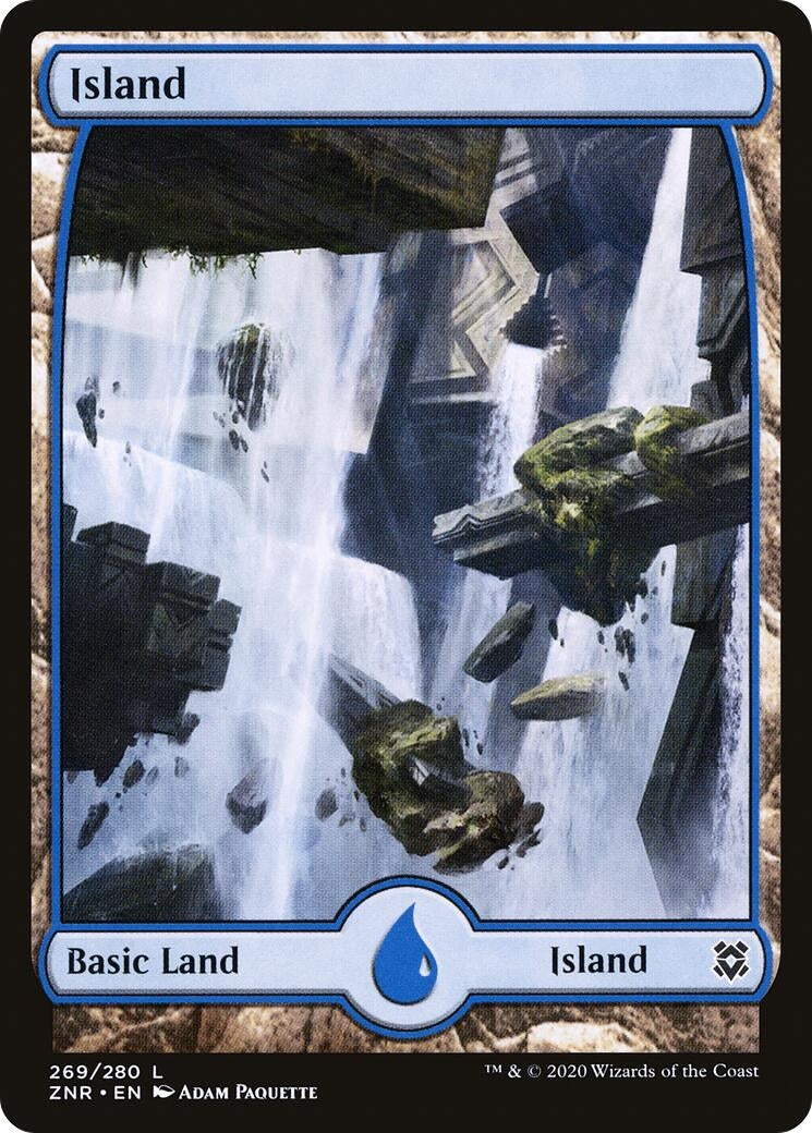 Image for Island (269) - Full Art (Zendikar Rising) (269) - Magic: The Gathering