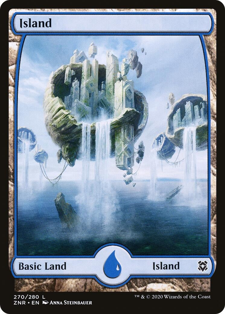 Image for Island (270) - Full Art (Zendikar Rising) (270) - Magic: The Gathering