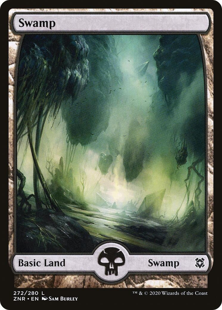 Image for Swamp (272) - Full Art (Zendikar Rising) (272) - Magic: The Gathering