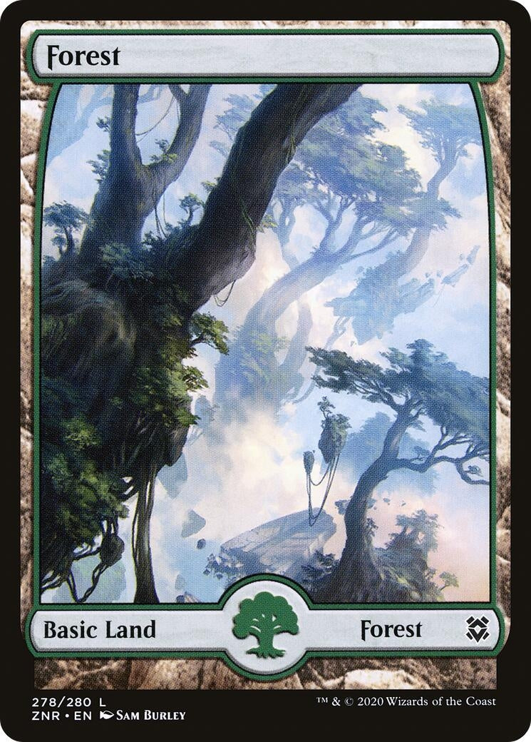 Image for Forest (278) - Full Art (Zendikar Rising) (278) - Magic: The Gathering