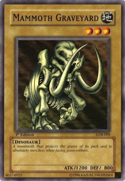 Image for Mammoth Graveyard (The Legend of Blue Eyes White Dragon) (LOB-009) - YuGiOh