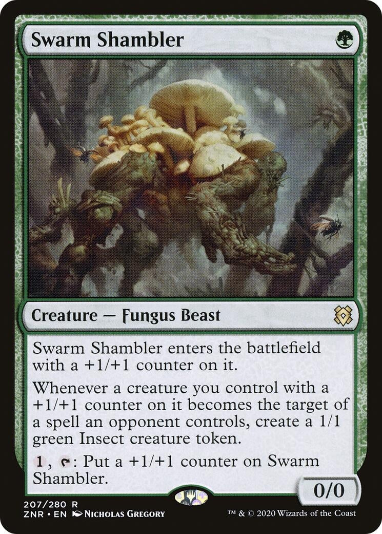Image for Swarm Shambler (Zendikar Rising) (207) - Magic: The Gathering