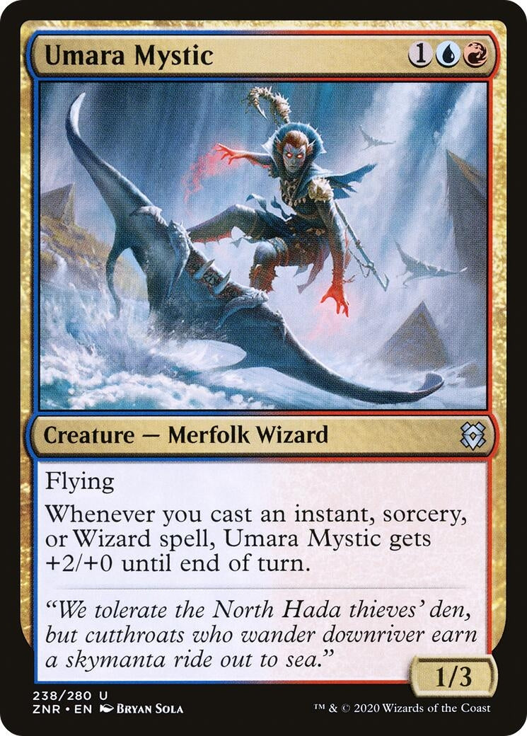 Image for Umara Mystic (Zendikar Rising) (238) - Magic: The Gathering