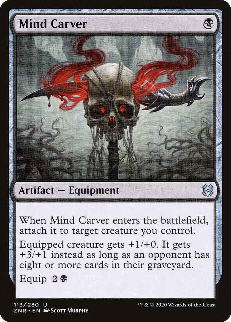 Image for Mind Carver (Zendikar Rising) (113) - Magic: The Gathering