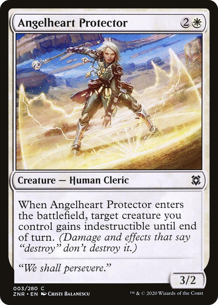 Image for Angelheart Protector (Zendikar Rising) (3) - Magic: The Gathering
