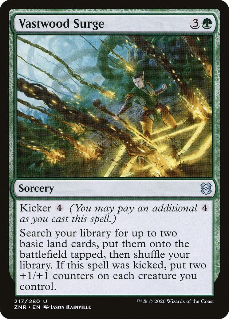 Image for Vastwood Surge (Zendikar Rising) (217) - Magic: The Gathering