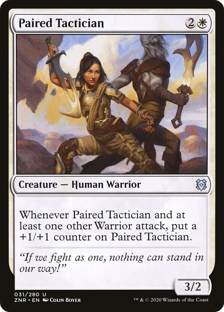 Image for Paired Tactician (Zendikar Rising) (31) - Magic: The Gathering