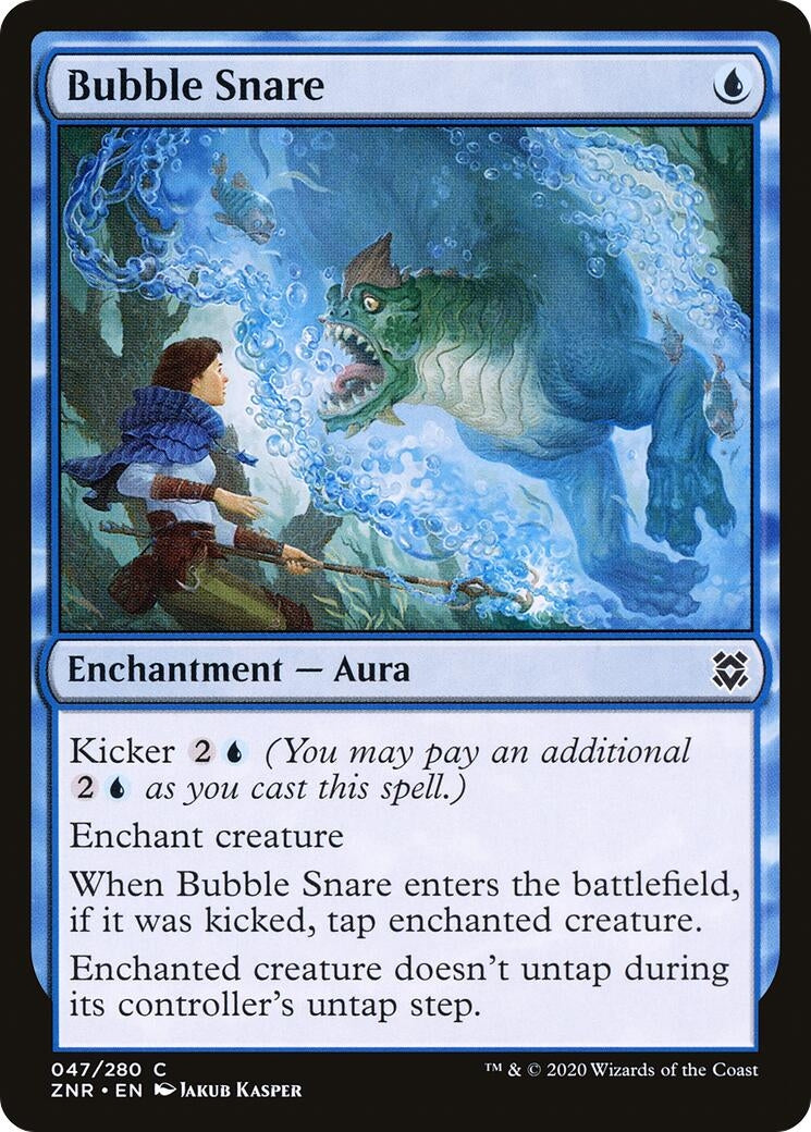 Image for Bubble Snare (Zendikar Rising) (47) - Magic: The Gathering