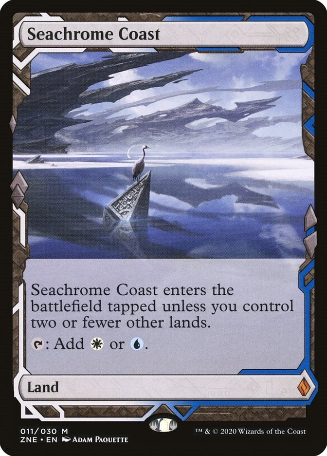 Image for Seachrome Coast (Zendikar Rising Expeditions) (11) - Magic: The Gathering
