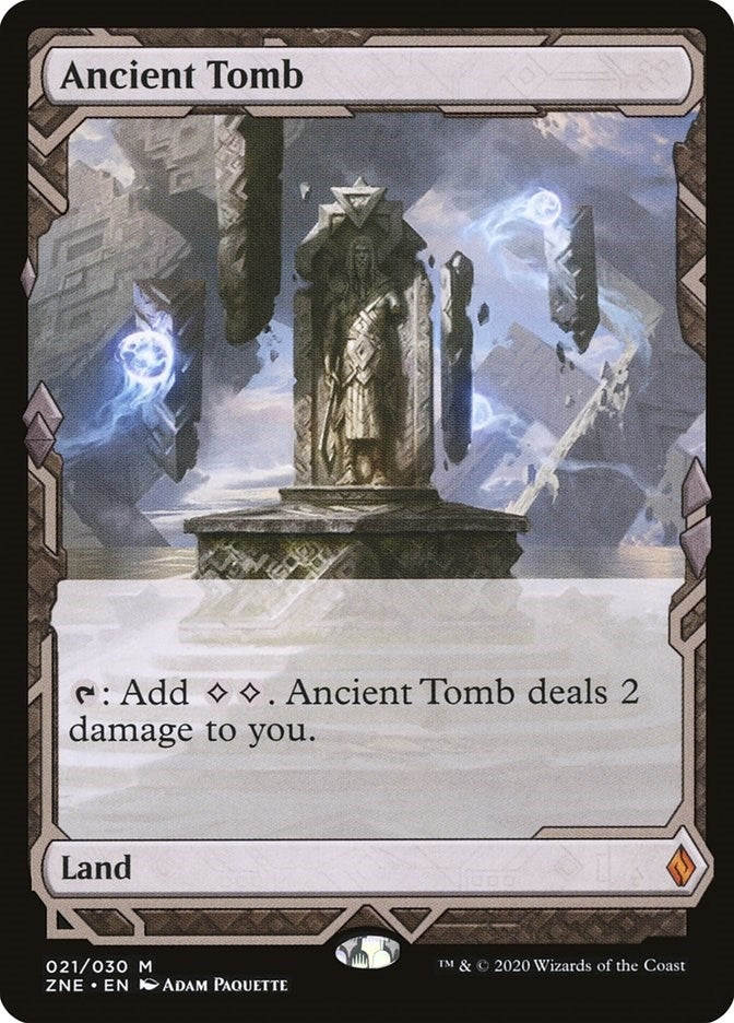 Image for Ancient Tomb (Zendikar Rising Expeditions) (21) - Magic: The Gathering